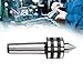 MT5 Live Center, 60° Morse Taper Lathe Center, Precision Bearing Steel, Medium Duty Rotary Tailstock Center, 0.0006