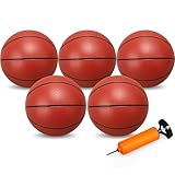 Picture of 9.8”Basketball Bouncy Ball for Kid Adult Teen, Soft Ball for Basketball Hoop Trampoline, Size 7 PVC Waterproof Basketballs for Swimming Pool, Sports Toy for Indoor Outdoor Water Pool Games Party