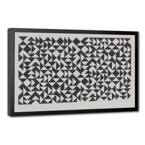 Impressions vintage modernes WCYB DR XIII poster abstrait géométrique sur toile