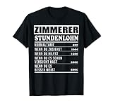 Zimmerer Stundenlohn Holzbau-Fachmann Dachdecker
