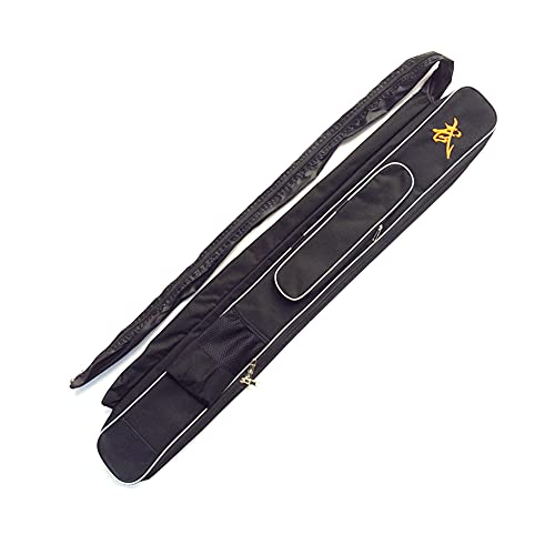 GOONSDS Taichi Sword Carrying Bag Double Layer Sword Carrying Case Martial Arts Weapons Case Sword Shoulder Bag (Double Layer),Black