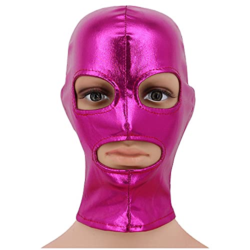Image of Metallic Cycling Face Neck Mask Hat Ultra Balaclava Hood