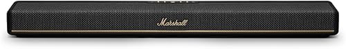 Marshall Heston 60 Wi-Fi Bluetooth Dolby Atmos TV Soundbar, Black