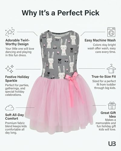 Image of Girls Sleeveless Tulle Toddler Tutu Dress for Girls