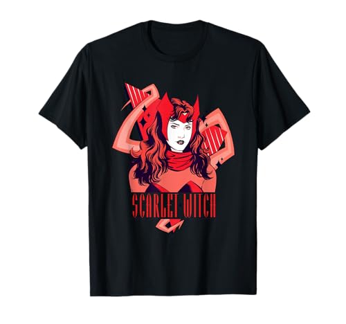 Marvel Scarlet Witch Shades of Red Wanda Maximoff Avengers T-Shirt
