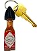 Tabasco Hot Sauce Keychain (Real Bottle of Tabasco)