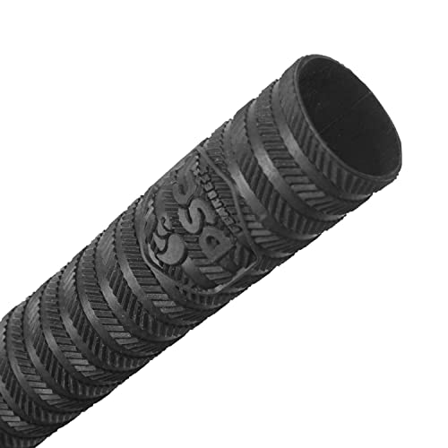 DSC Ring Line Band Chevron Cricket Bat Grip | Color: Black | Pack of 1 | Material: Rubber | Better Shock Absorption | Enhanced Control | Simple Installation | Usage for All Players | Comfortable Fit - Thumbnail 4