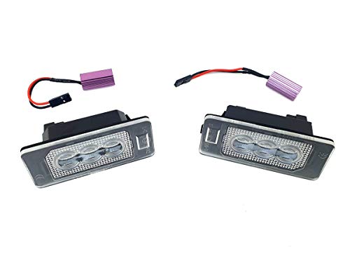 Preisvergleich Produktbild 2x LED Kennzeichenbeleuchtung