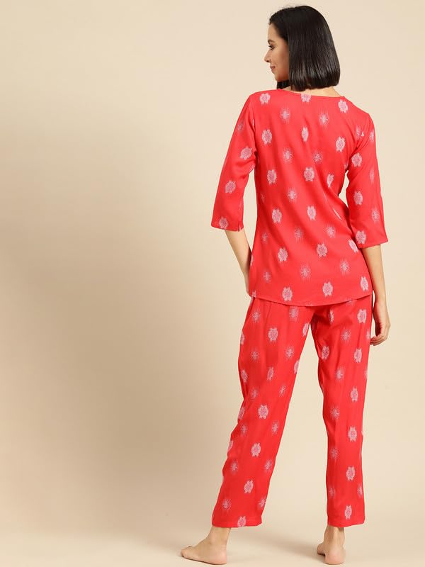 Image of Ichaa womens NIGHT SUIT SET