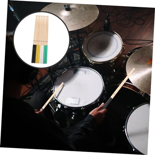 Set 4 pares baquetas 7A maple madera no deslizante miniatura 6