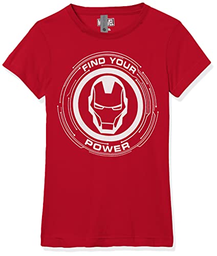 T-shirt Iron Man fille avec motif imprimé haute définition