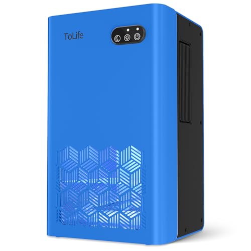 ToLife Dehumidifiers for Home 30 OZ Water Tank with Auto-Off