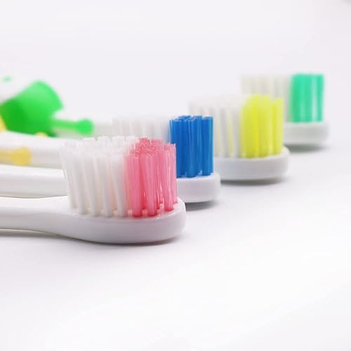 Miniatura 3 de Cepillo de dientes de abeja para niños, cerdas suaves envueltas individualmente, cabeza de cepillo de tamaño infantil, para niños pequeños y niños