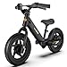 Selle Enfant Vélo équilibre – Coussin Souple Noir, 22x11.2cm, Universelle Draisienne