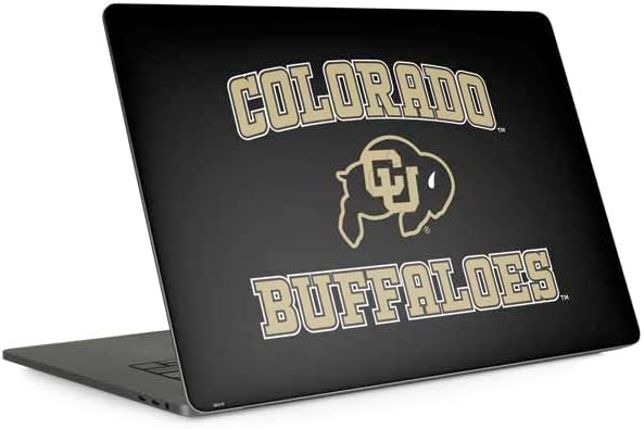 Skinit Decal Laptop Skin Compatible with MacBook Pro 13-inch with Touch Bar (2016-20) - Officially Licensed College Colorado Buffaloes Design