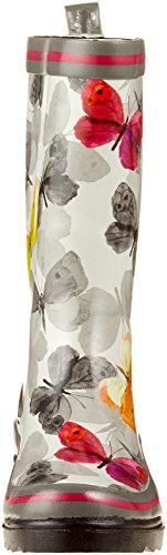 Gummistiefel für Damen mit Schmetterlingsdesign von Beck
