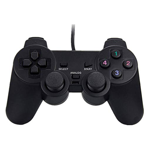 Controle de Vídeo Game Joystick Usb Para PC Notebook Dualshock Analógico