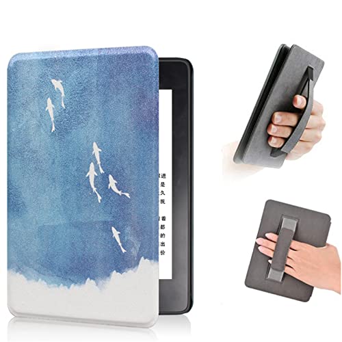 enoxboo Kindle Colorsoft/Kindle Paperwhite Signature Edition(��12����A2024�N����)�p7�C���`�P�[�X�A�n���h�X�g���b�v�Ǝ����X���[�v�����@�\�t���J�o�[