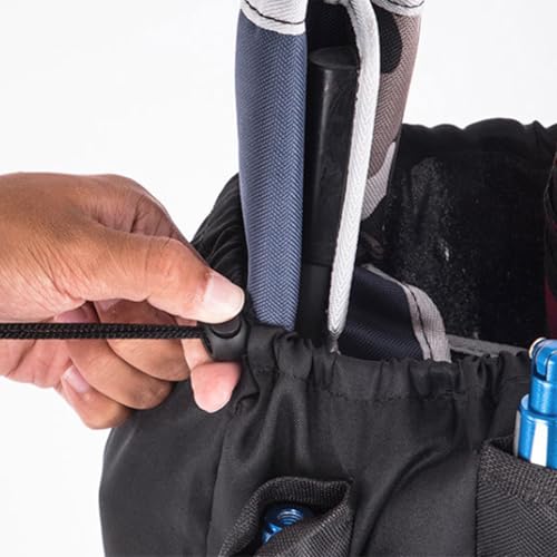 Sac de rangement pliable pour canne à pêche vert grande capacité