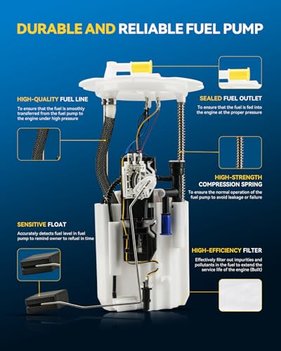 Image of PHILTOP Electric Fuel Pump Assembly FG1661 Fit for INFINITI FX35