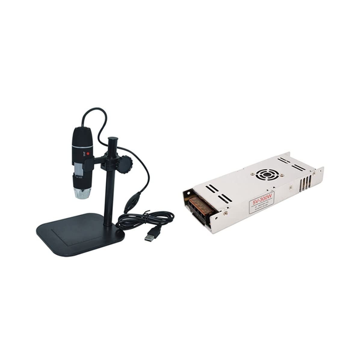 Kit di accessori per microscopio 5 0x-500x Microscopio digitale elettronico Vetrini per microscopio
