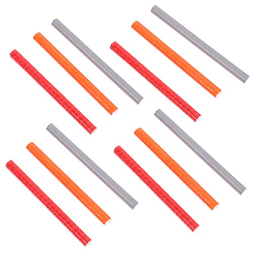 HOLIDYOYO 36Pcs Bike Wheel Reflectors Reflective Strips for Enhanced Visibility Durable Safety Warning Tubes for Bicycles Suitable for Day Night Use