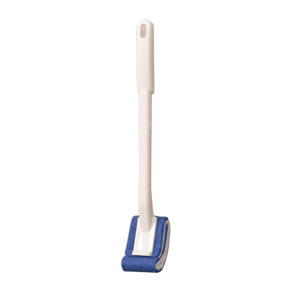 Juego de cepillos de Limpieza para Suelo, cepillos para Cuencos de baño, Cepillo Suave Flexible de Cabeza Plana montado en la Pared, con baño (Cepillo Tet)