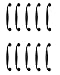Produktbild Schönes Leben* 10 x Schrankgriffe Möbelgriff Bogengriffe Türknöpfe Möbelknöpfe Möbelknäufe Zinklegierung Möbelknopf Möbelgriffe (Schwarz Pech 128mm)
