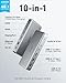 Anker 10-in-1 USB C Docking Station, Displaylink Docking Station with Dual HDMI and DisplayPort for Windows Laptops, MacBook Air/Pro 13/16 inch and More