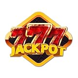 Triple 777 Jackpot Sticker | Casino Slot Machine Gambling Decal for Home Decor, Wall, Window, Car (3' x 2.5')