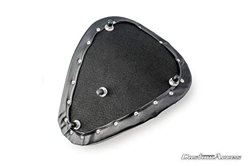 Asiento monoplaza negro Hot Rot Si0006N para bajar la altura de Sportster 1200 3
