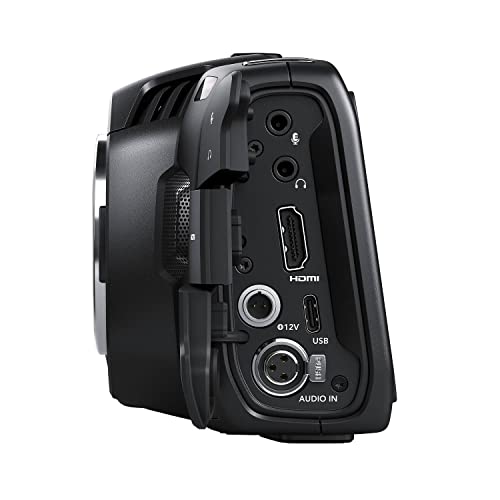 Image of Blackmagic Design Pocket Cinema Camera 4K Power Bundle (CINECAMPOCHDMFT4K) - Includes Two (2) Additional LP-E6 Batteries, Dual Battery Charger, and SolidSignal Microfiber Cloth