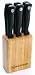 Wusthof Silverpoint II 6-Piece Steak-Knife Set with Block