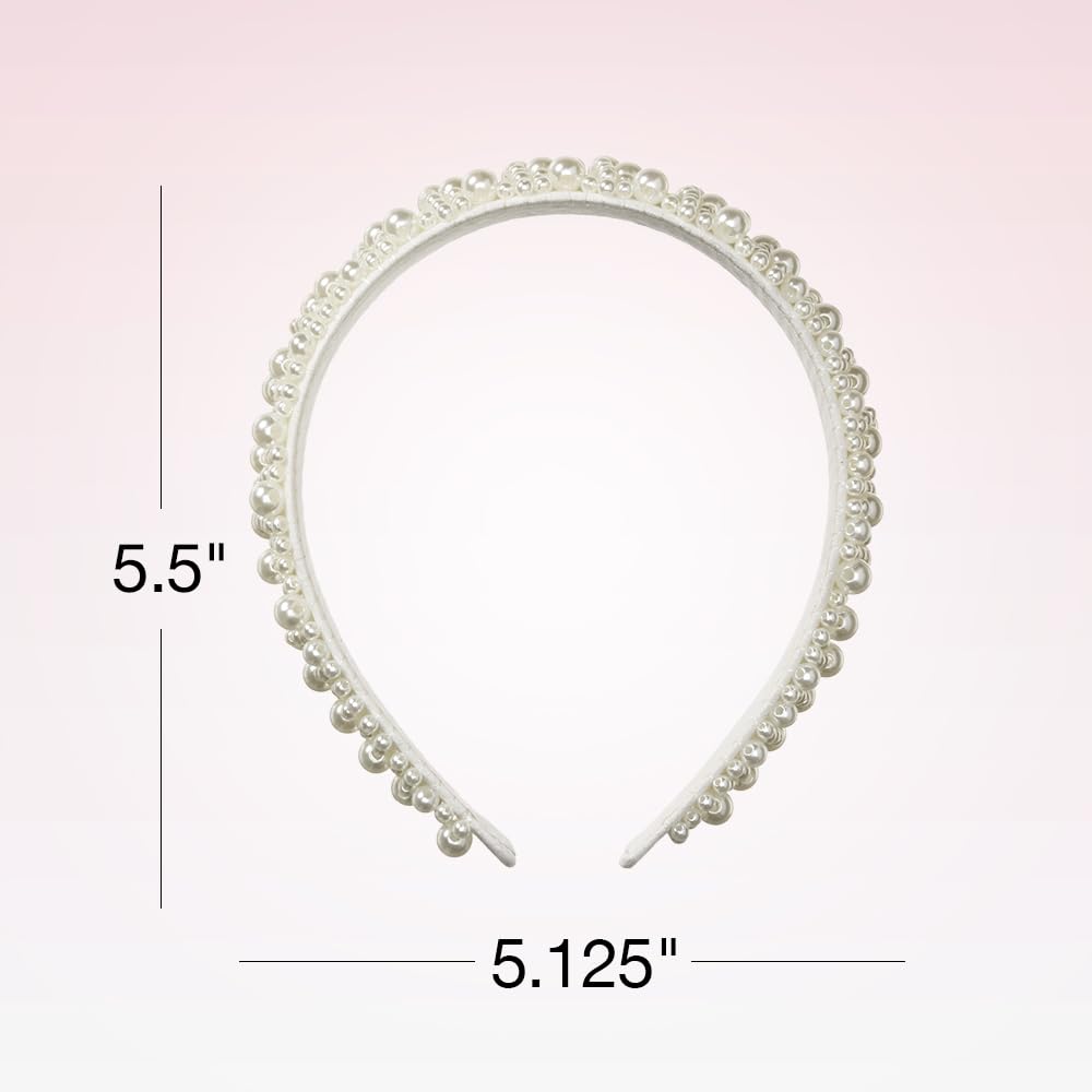 Amazon.com : CONAIR Scunci Pearl Headband - ideal for all