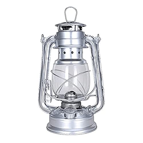 SYALEO Lampe à pétrole Vintage en métal rétro Rustique nostalgique ouragan Lampe à Huile Lanterne Portable tempête Lanterne Camping Tente Lanterne pour décoration de Patio extérieur Camping