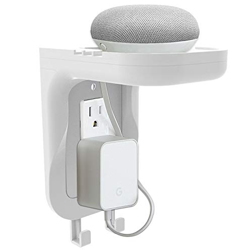 WALI Wall Bathroom Shelf Standard Vertical Duplex GFCI Décor Outlet Charging for Cell