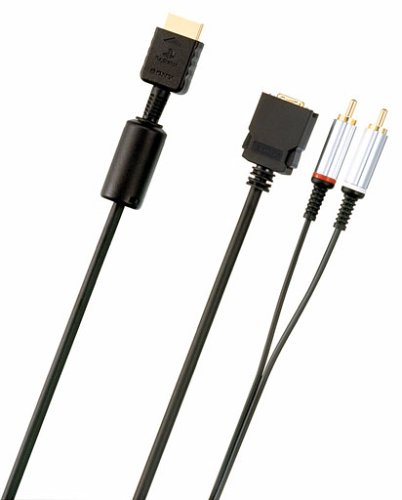 Amazon | PlayStation2専用D端子ケーブル(音声出力端子付) | ケーブル