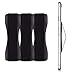 kwmobile Smartphone Fingerhalter 3er Set - Handy Halter Griff Halterung Einhandbedienung - 3X Handyhalter in Schwarz