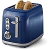 Oster Retro 2-Slice Toaster with Quick-Check Lever, Extra-Wide Slots, Impressions Collection, Blue