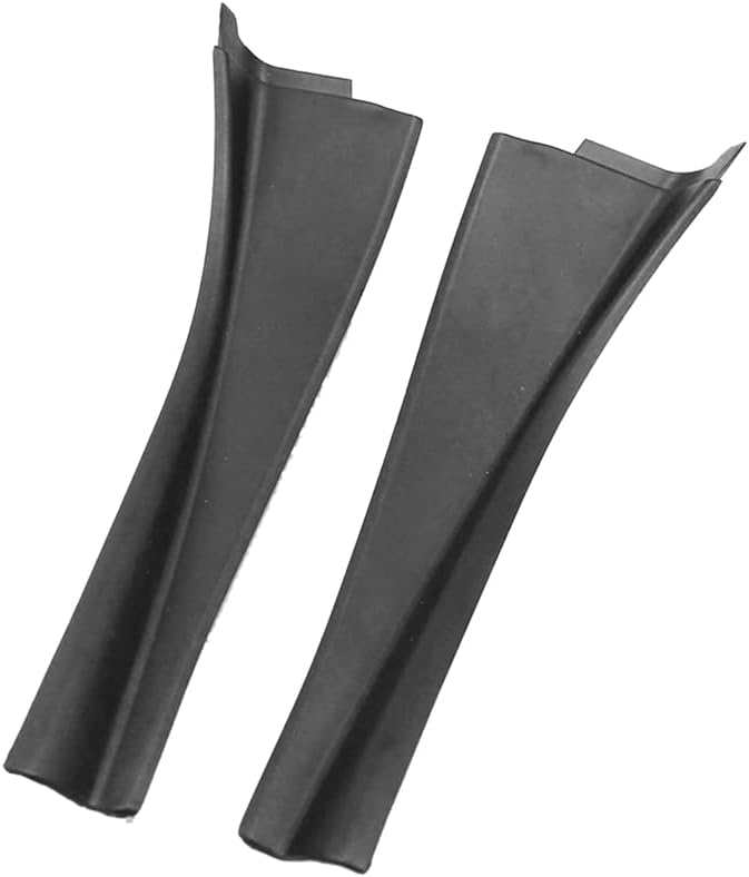 Front Wiper Cowl Side Trim Cover Left Right Pair for Nissan Qashqai J10 2008-2015, Replaces OEM 66894-ED500 66895-ED500 66894-JE20A 66895-JE20A