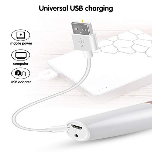 Aparador de sobrancelhas para remoção de pelos faciais para mulheres, 2 em 1 USB, recarregável, indo