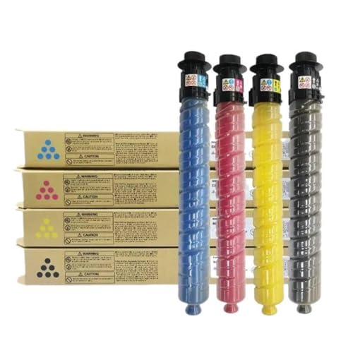 VEnvAxKKU Cartucho de tóner para fotocopiadora Compatible con IMC2000 IMC2500 CMYK(BK 280g)