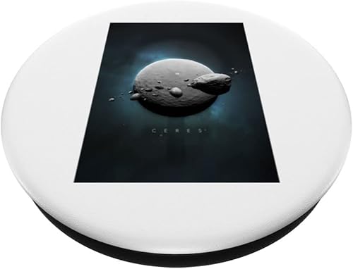 Miniatura 2 de Ceres dwarf planet asteroid belt the orbits mars jupiter PopSockets Swappable PopGrip