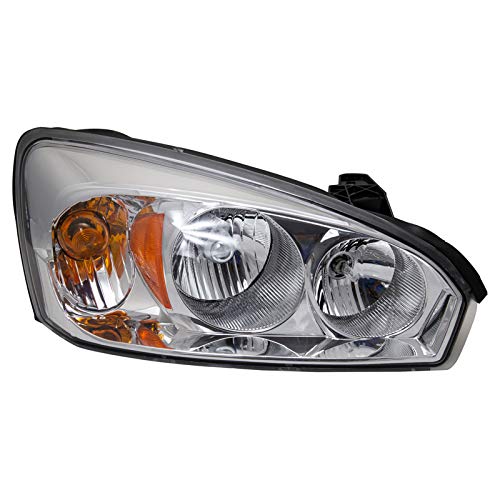 Image of TRQ Passenger Side Headlight Assembly Compatible with 2004-2007 Chevrolet Malibu 2008 Malibu LS LT GM2503235