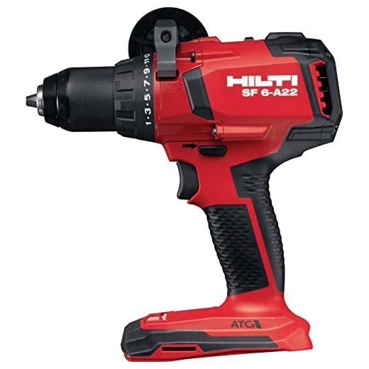 Hilti 2184332 Atornillador taladro a batería SF 6-A22 (22 V, perforación y atornillado. Peso 1,623 kg. En caja. No incluye batería ni cargador)