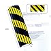 Garage Smith GWP06 Garage Wall Protector Foam Wall Column Corner Guard for Parking Garages - Reflective Wall Edge Protector - Wall Corner Edge and Bumpers Guards (4-Pack(Black Yellow))