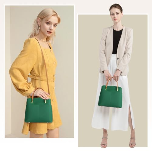 Bucket Bag for Women, Top-Handle Handbags, Bucket Purses Shoulder Bag for Women with Removable Straps2