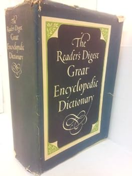 Hardcover the reader's digest great encyclopedic dictionary Book