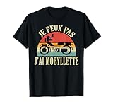 « Peux Pas J'ai mobylette mob mobeur mobylette » humoristique ce motif est un cadeau parfait pour un homme, une femme, une mère, un père, un frère qui suit les cyclomoteurs pour un anniversaire, etc