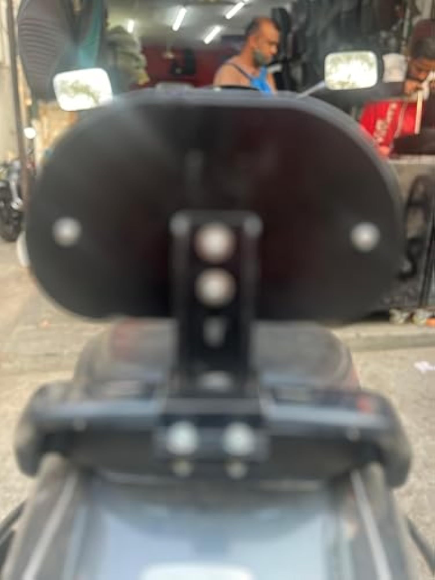 Adjustable Back Rest for TVS iQube